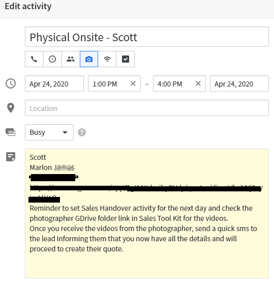 Text formatting in notes in Google Calendar sync App Development